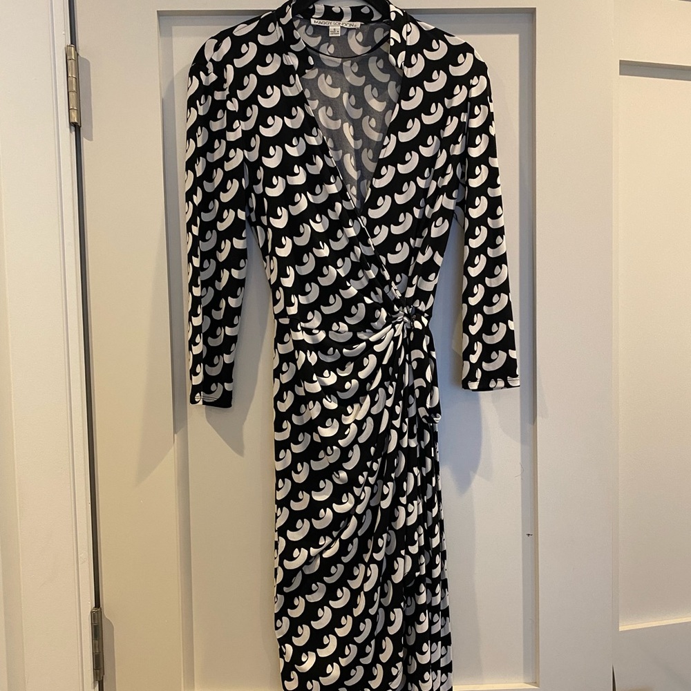 Maggy London wrap dress